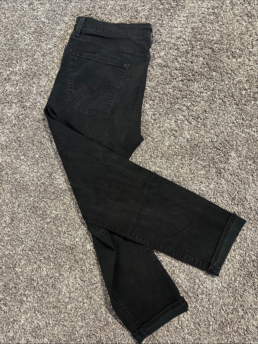 Levi's Men's Straight Jeans in Black
